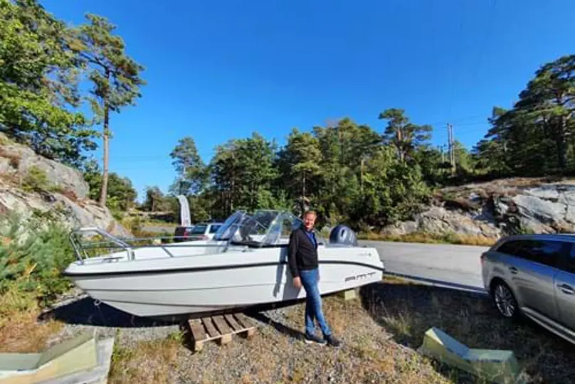 Morten Aleksander Flesje i Bådsenter Gruppen