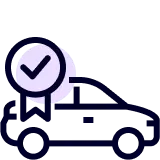 Moderne bilpark icon